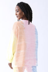Neil Sweatshirt- Honeysuckle/Rosewater/Blue